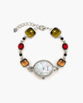 Harmonic Hour Multicolored Watch Bracelet in Silver en route jewellery