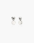 Silver Heart-shaped Earring Back Lifters en route jewellery