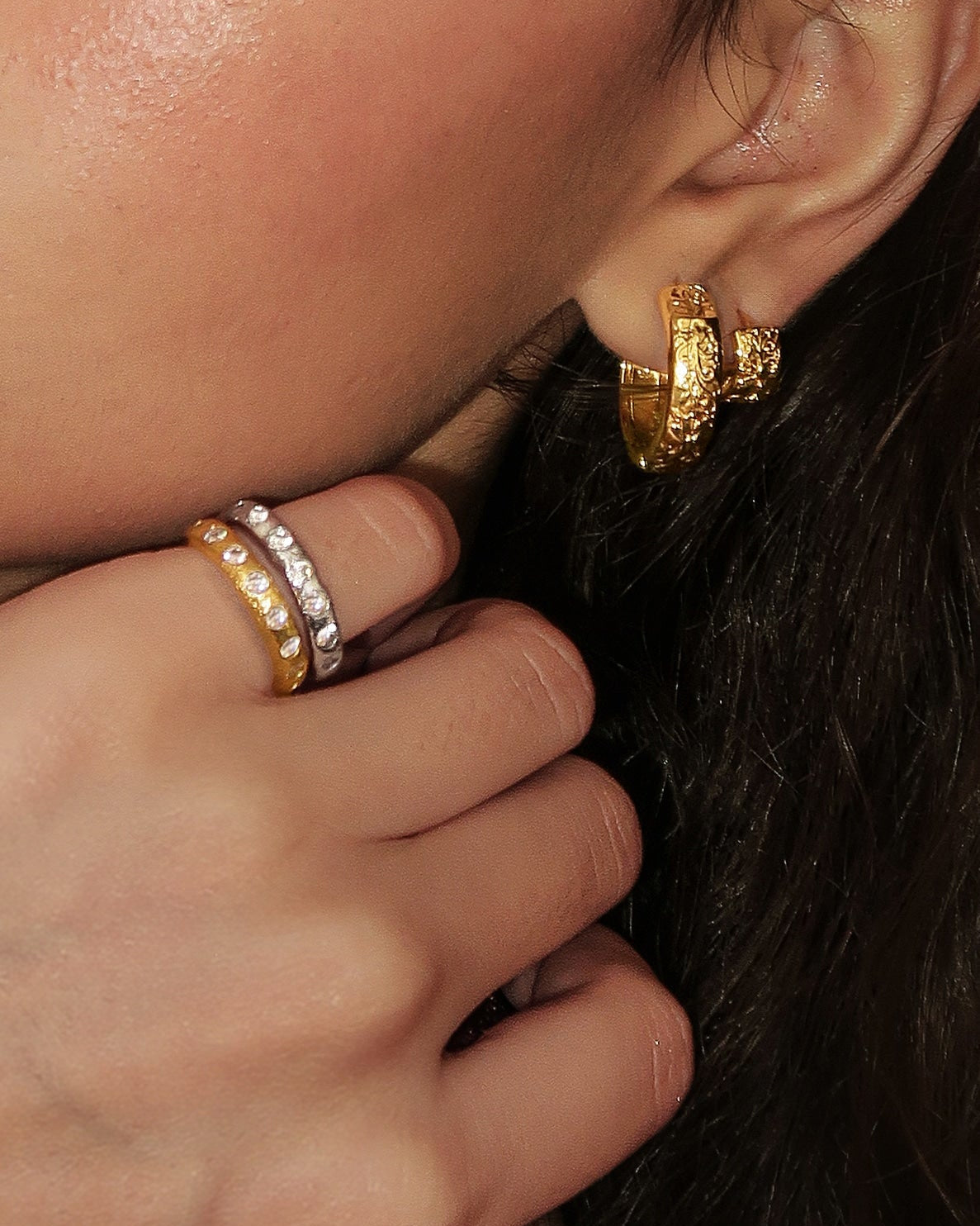 Amelie Ring in Silver en route jewellery