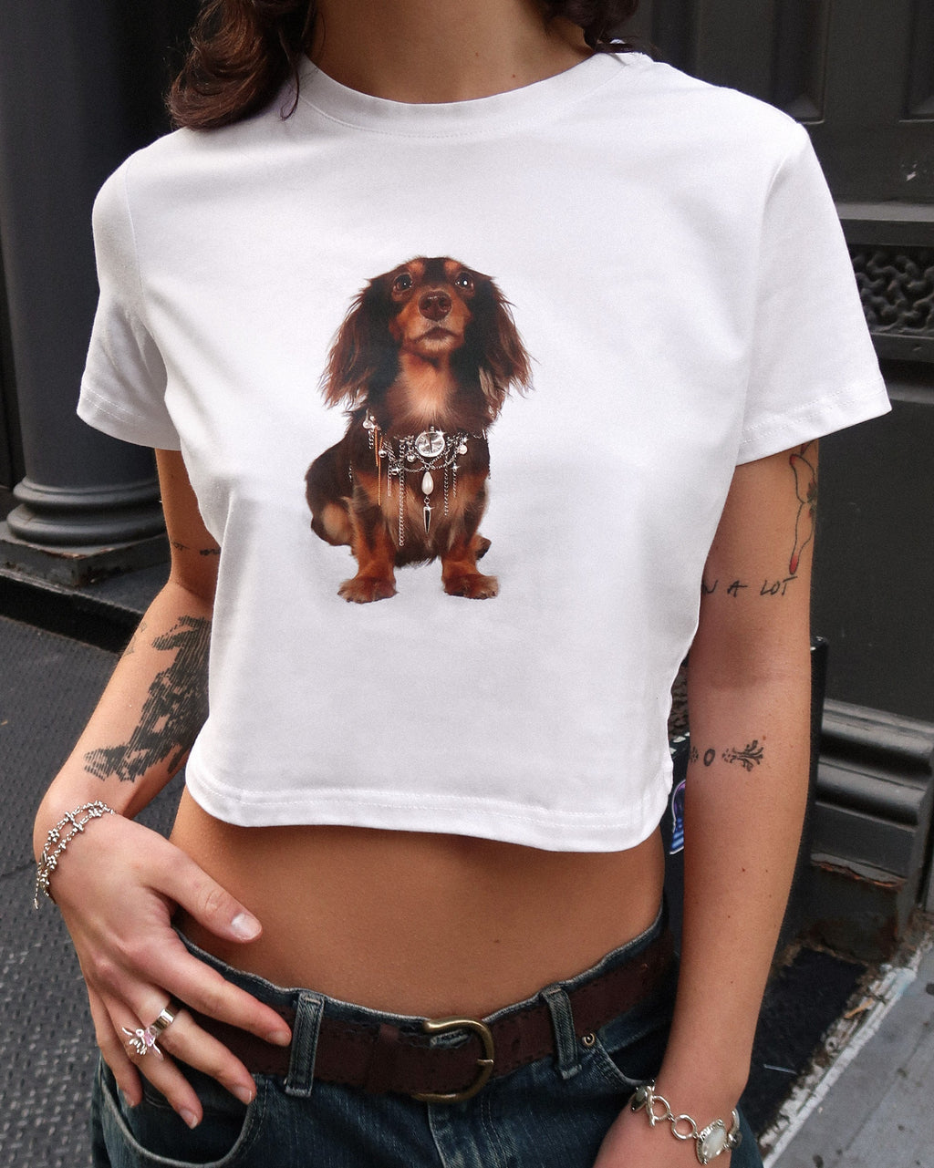 The Puppy Tee en route jewellery