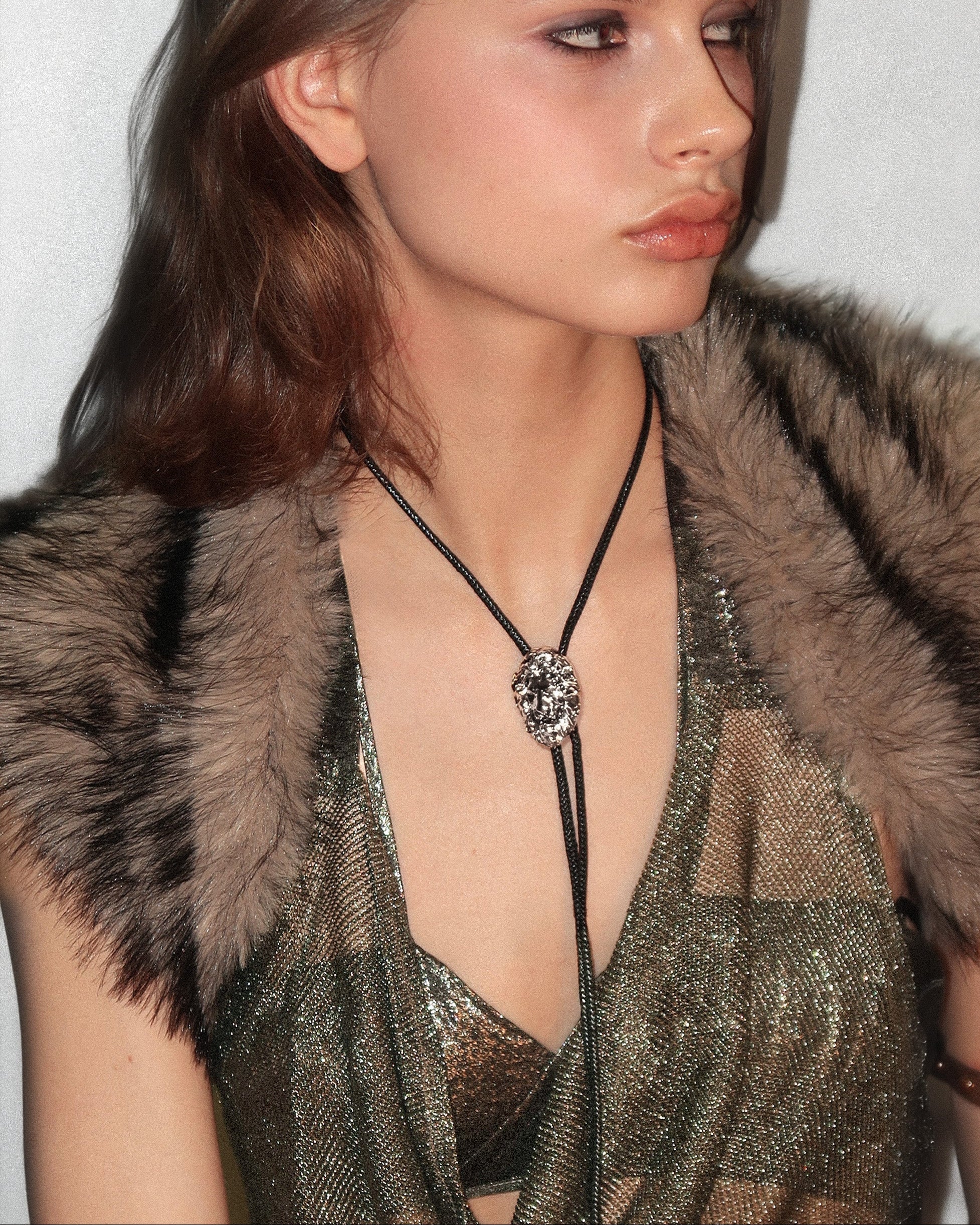 Lion Guard Bolo Tie in Silver en route jewellery