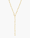 Lemon Crystal Long Chain en route jewellery