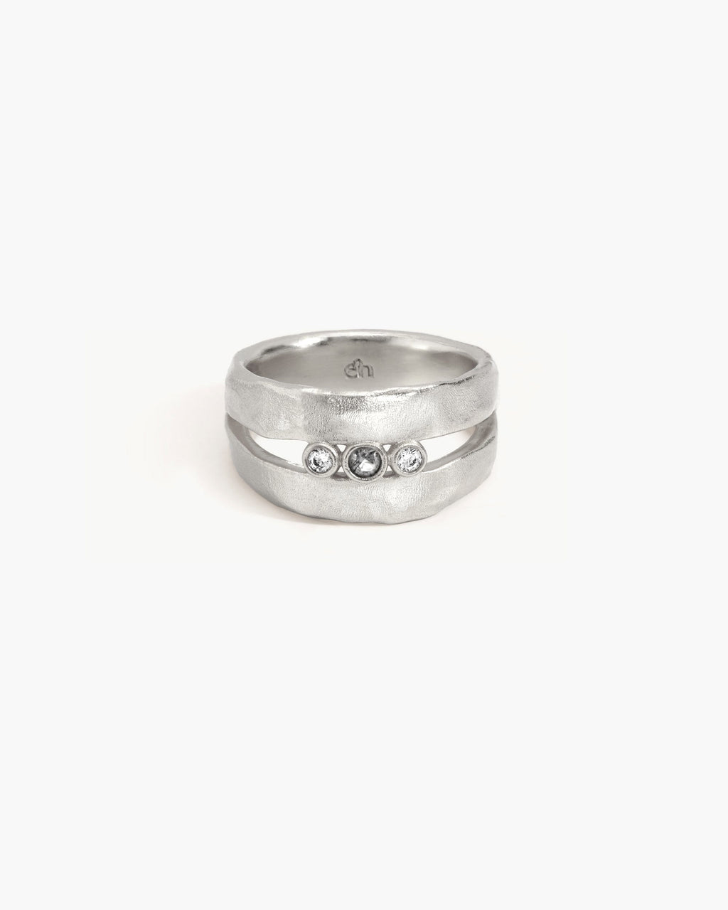 Trinity Ring in Silver en route jewellery