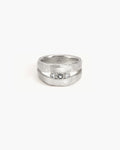 Trinity Ring in Silver en route jewellery