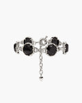 Midnight Quartz Bracelet in Silver en route jewellery