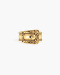 Mojave Buckle Belt Ring in Gold en route jewellery