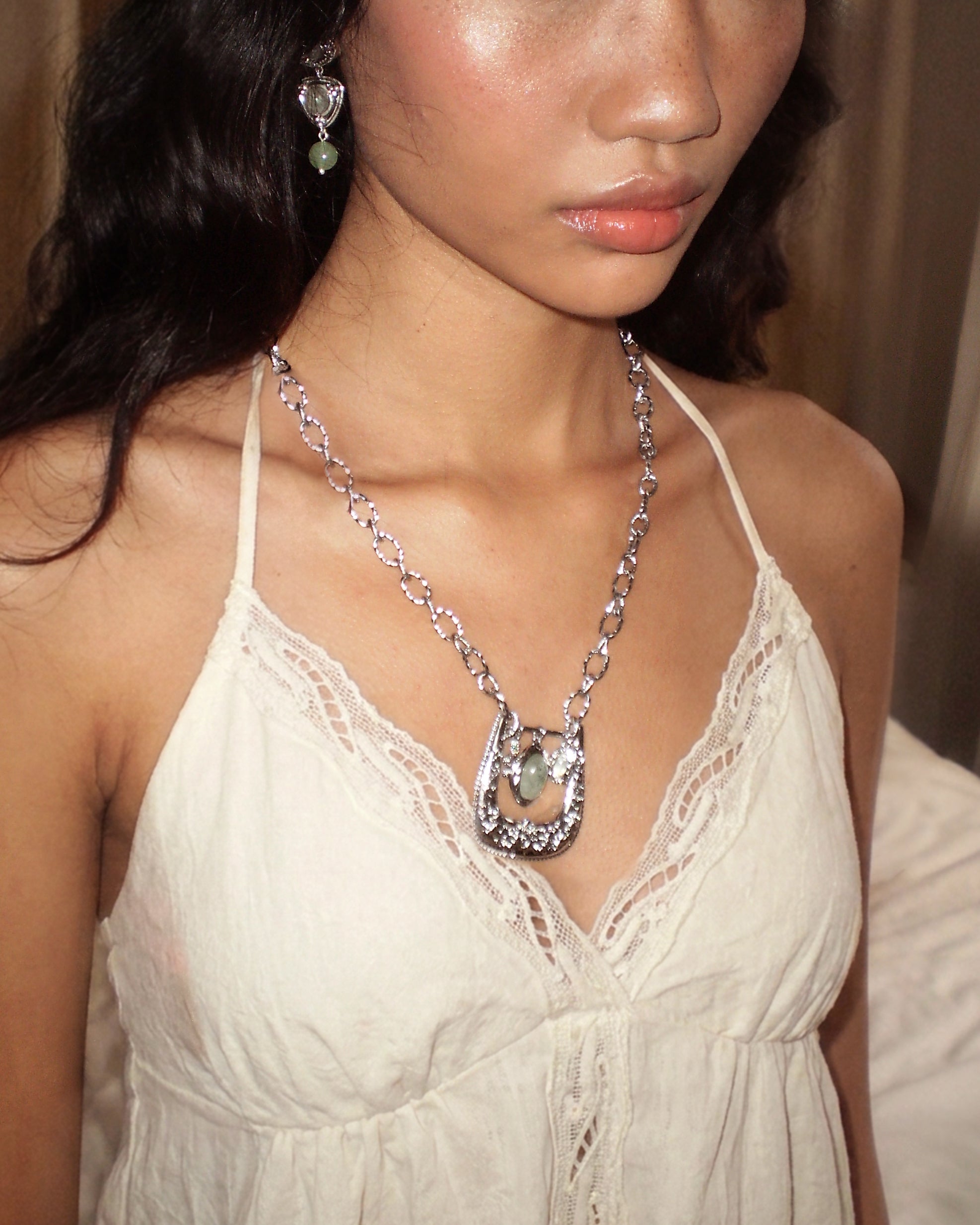 Orbit Charm Buckle Pendant Necklace en route jewellery