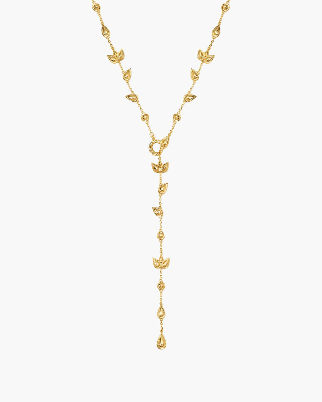 Petal Chain en route jewellery
