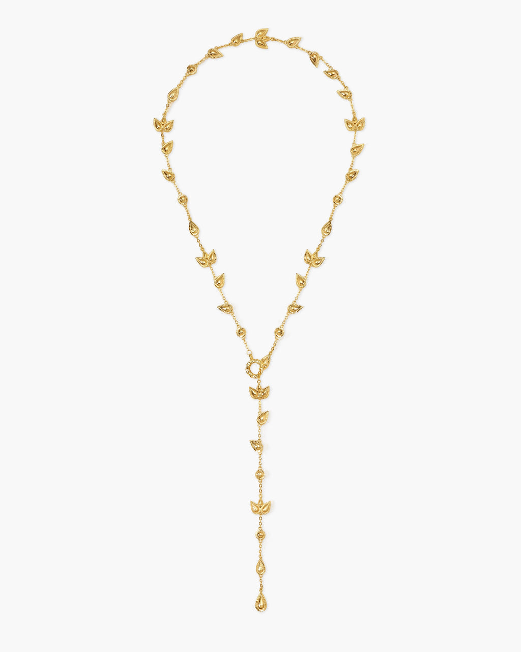 Petal Chain en route jewellery