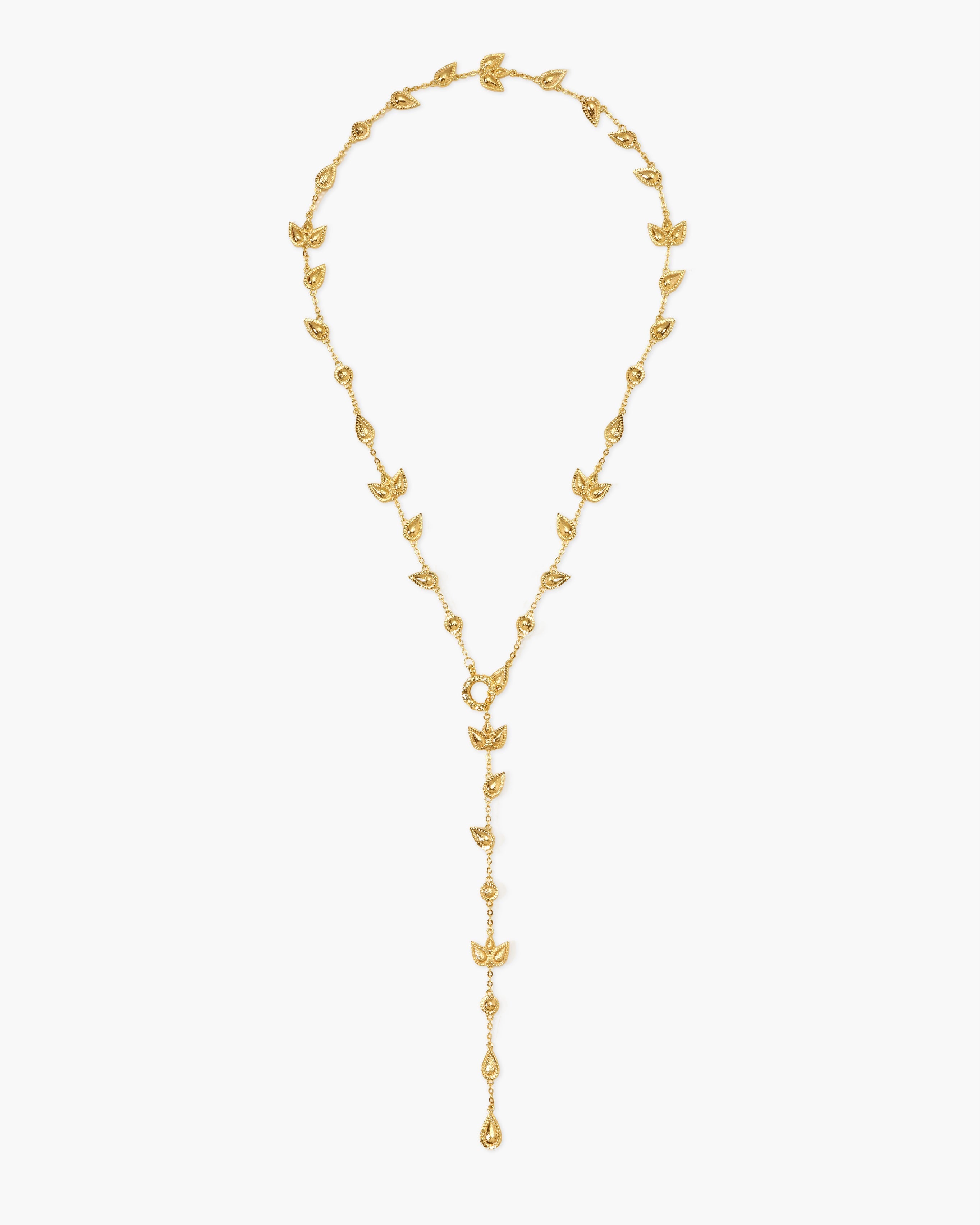 Petal Chain en route jewellery
