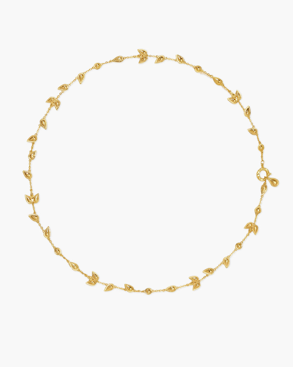 Petal Chain en route jewellery