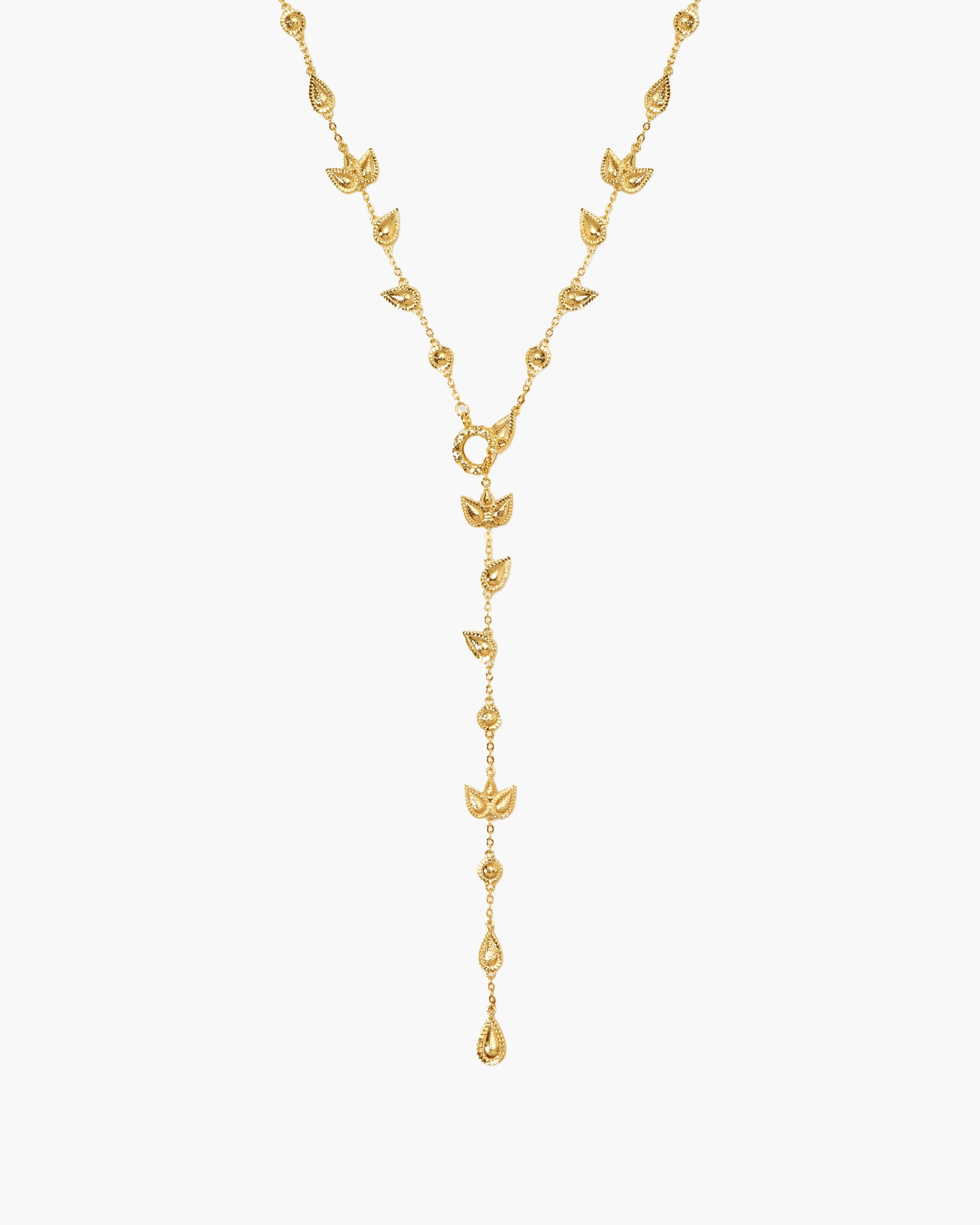 Petal Chain in Silver en route jewellery