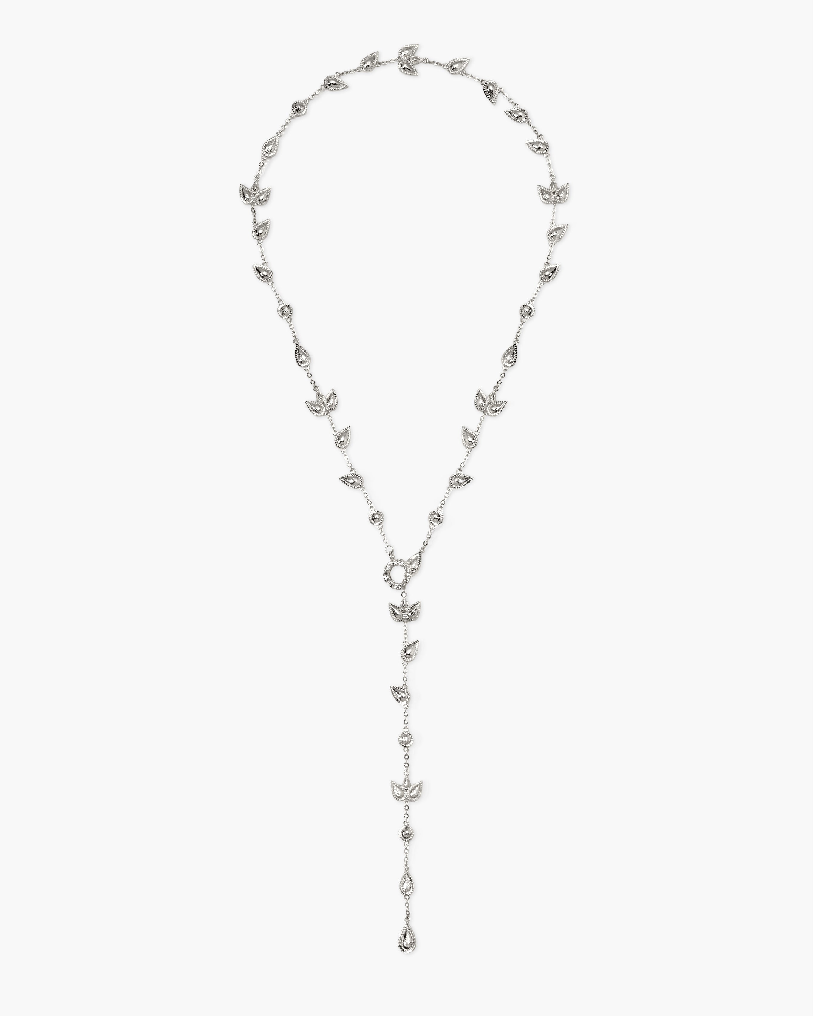 Petal Chain in Silver en route jewellery