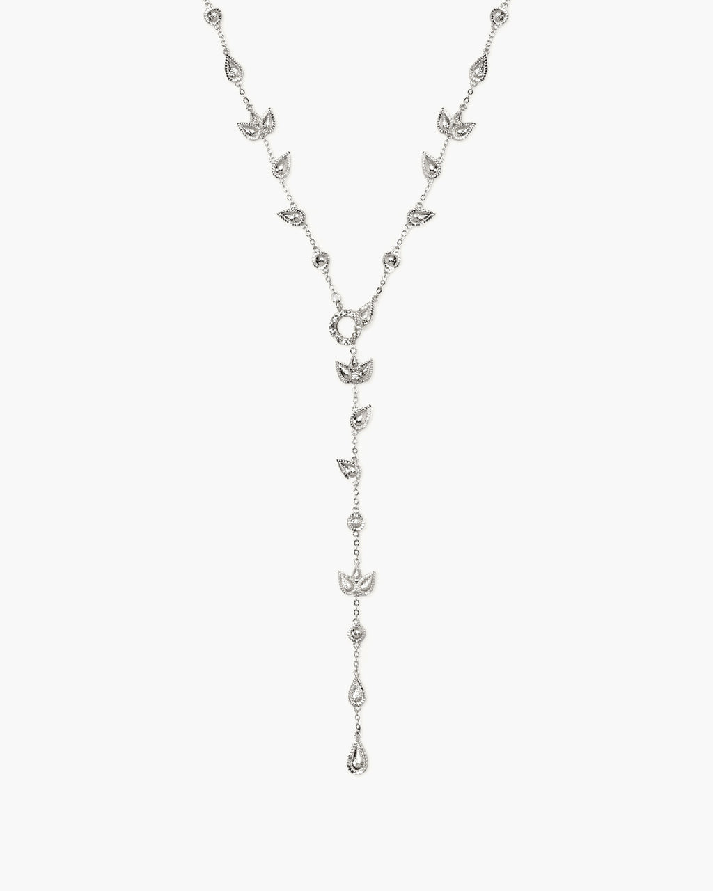 Petal Chain in Silver en route jewellery
