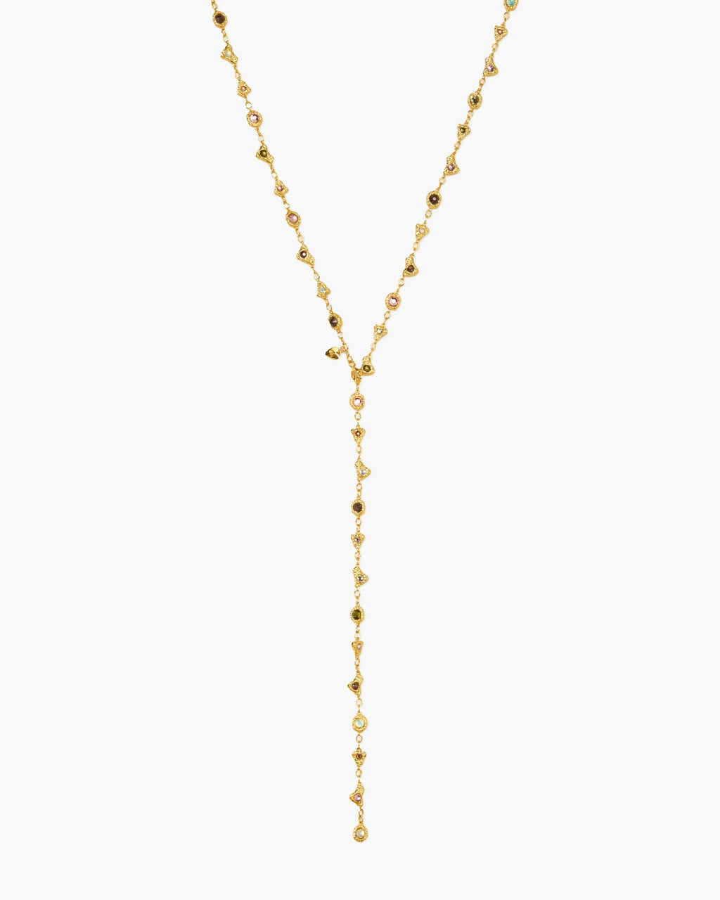 Prism Crystal Long Chain en route jewellery