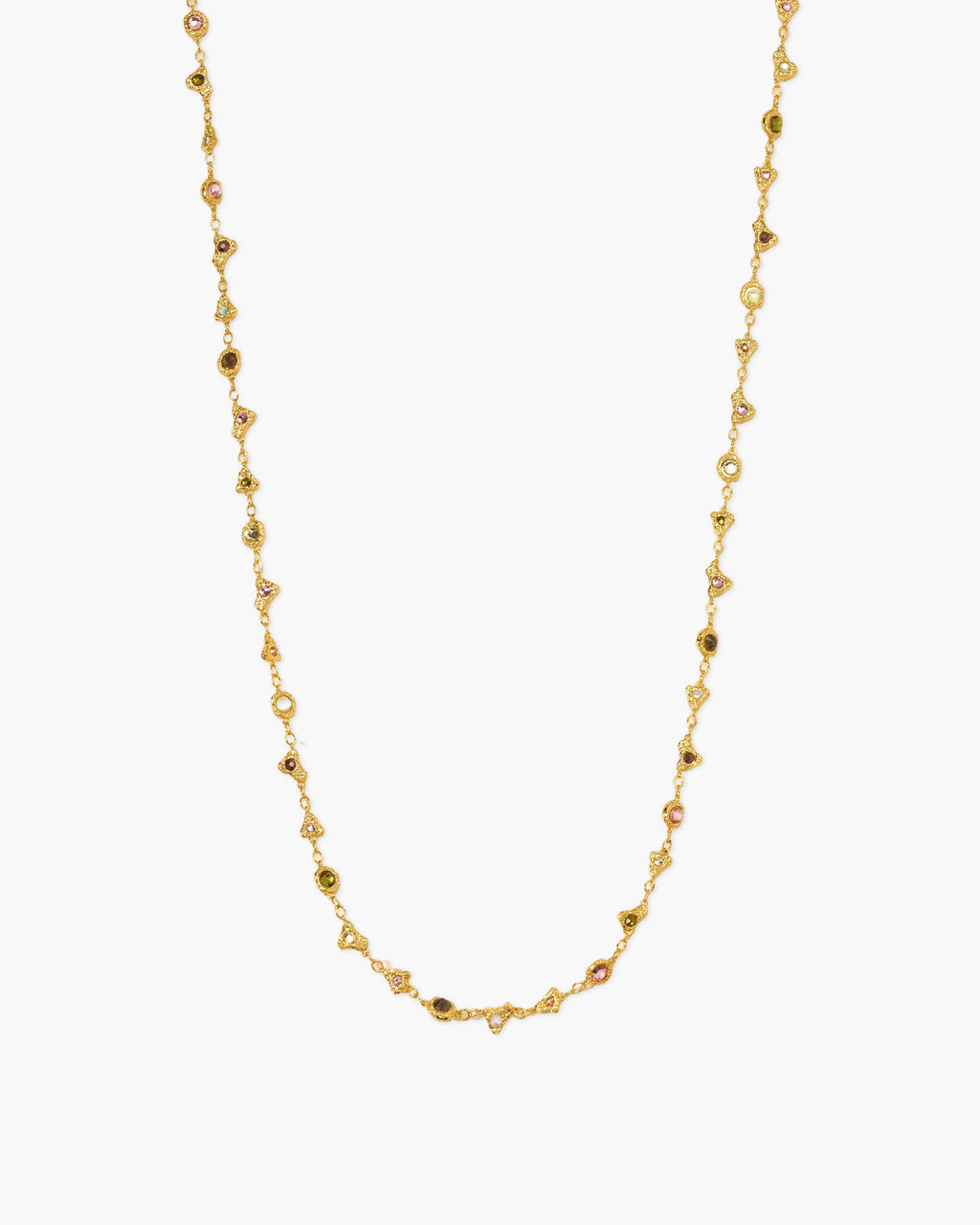 Prism Crystal Long Chain en route jewellery