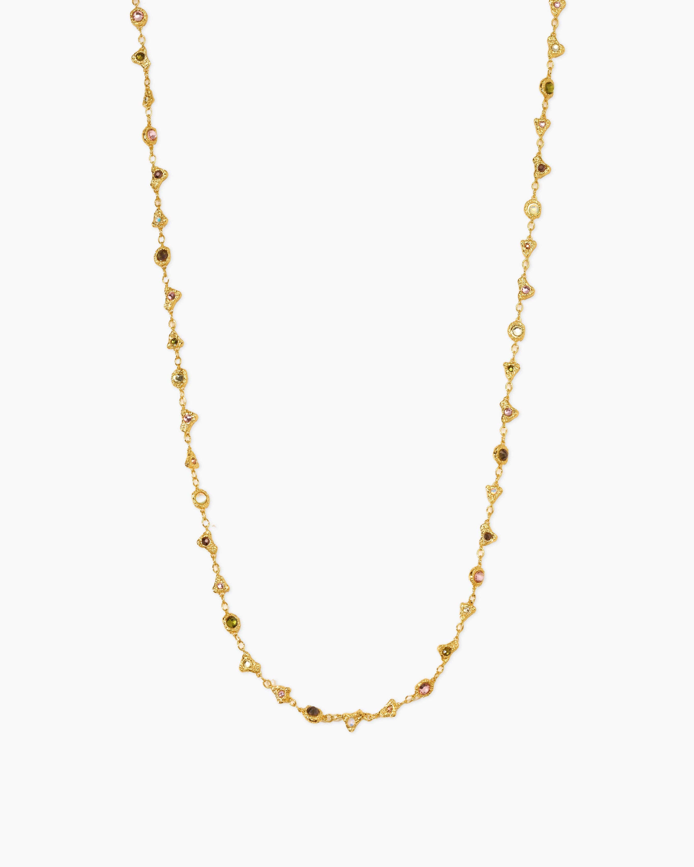 Prism Crystal Long Chain en route jewellery