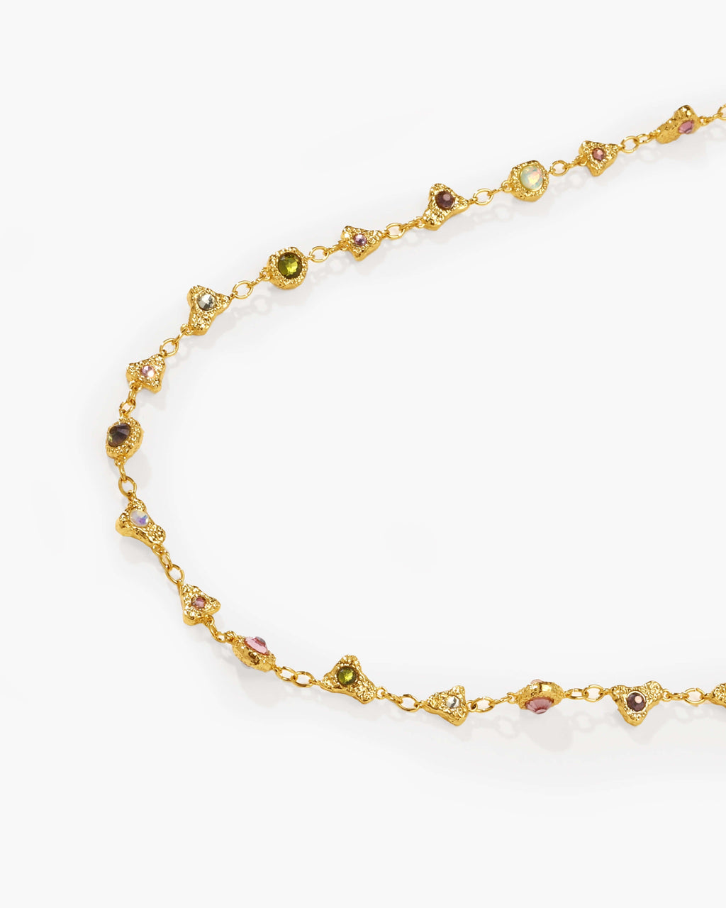 Prism Crystal Long Chain en route jewellery