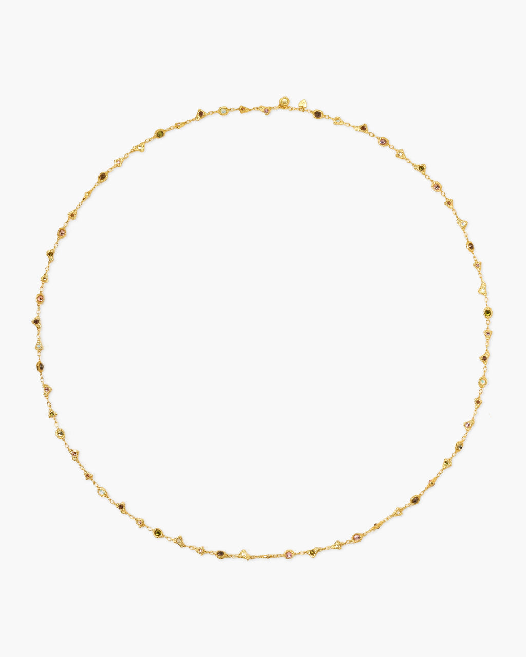 Prism Crystal Long Chain en route jewellery