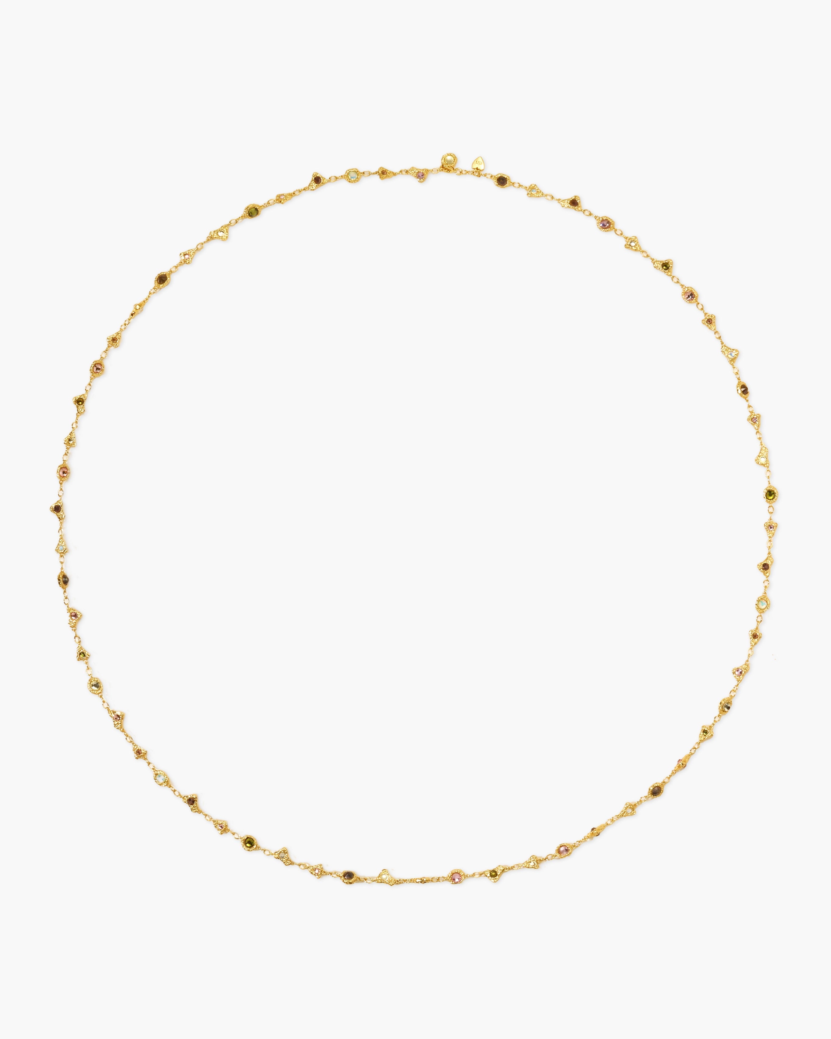 Prism Crystal Long Chain en route jewellery