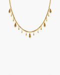 Second Skin Detachable Layered Snake Coin Necklace en route jewellery