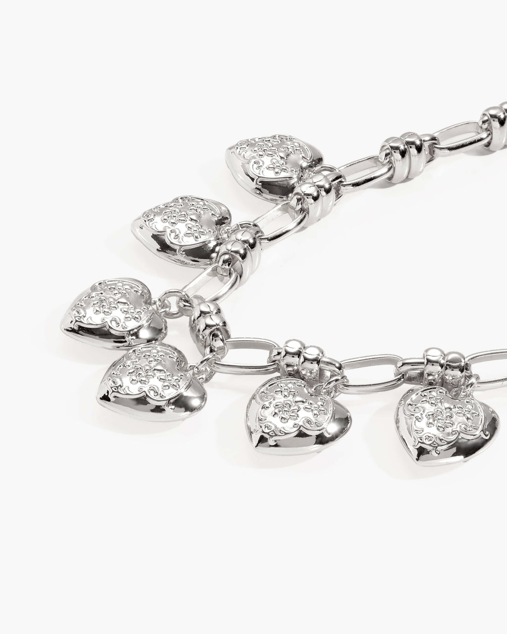 Heart Club Bracelet in Silver en route jewellery
