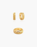 Serenade of Orchid Ring & Earrings Set en route jewellery