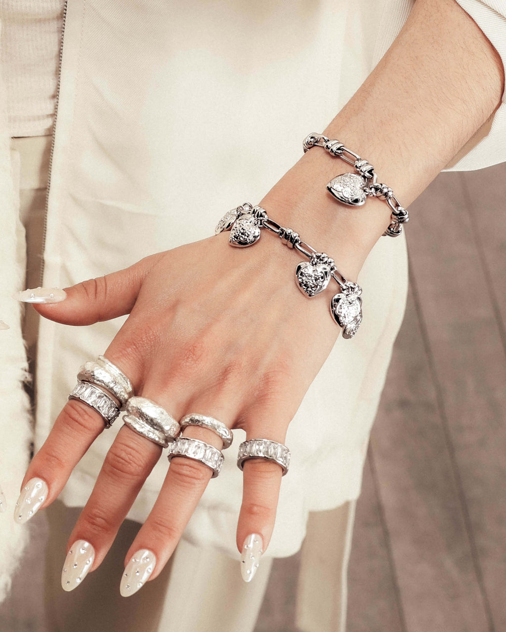 Self Love Bracelet in Silver en route jewellery