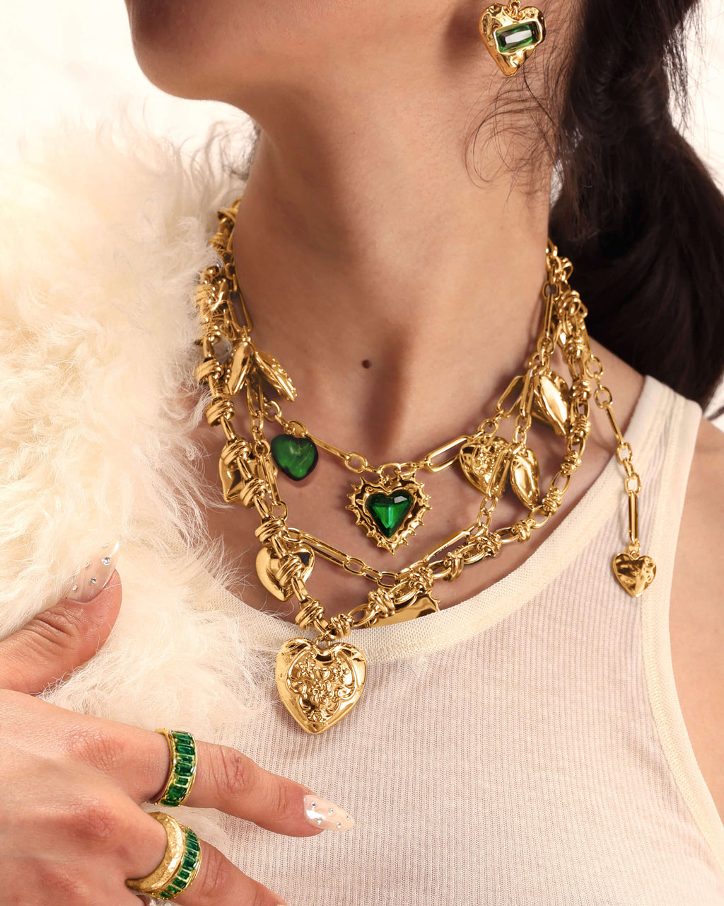 Love Language Necklace en route jewellery