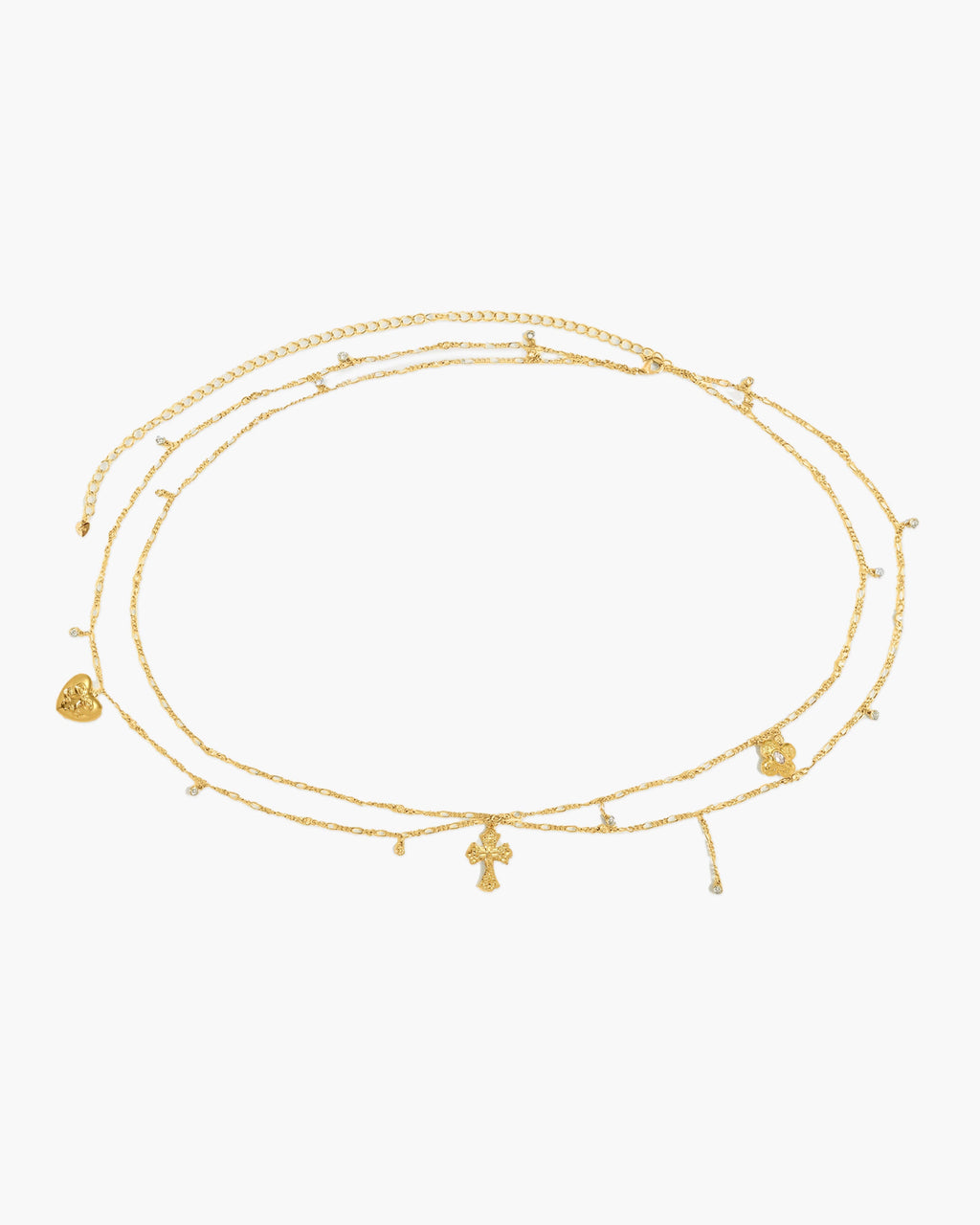 Sweet Girl Body Chain in Gold en route jewellery