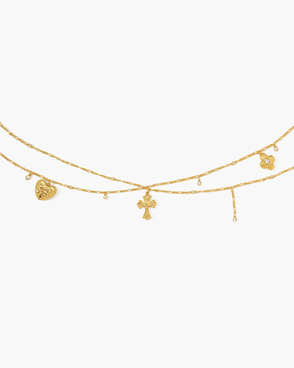 Sweet Girl Body Chain in Gold en route jewellery