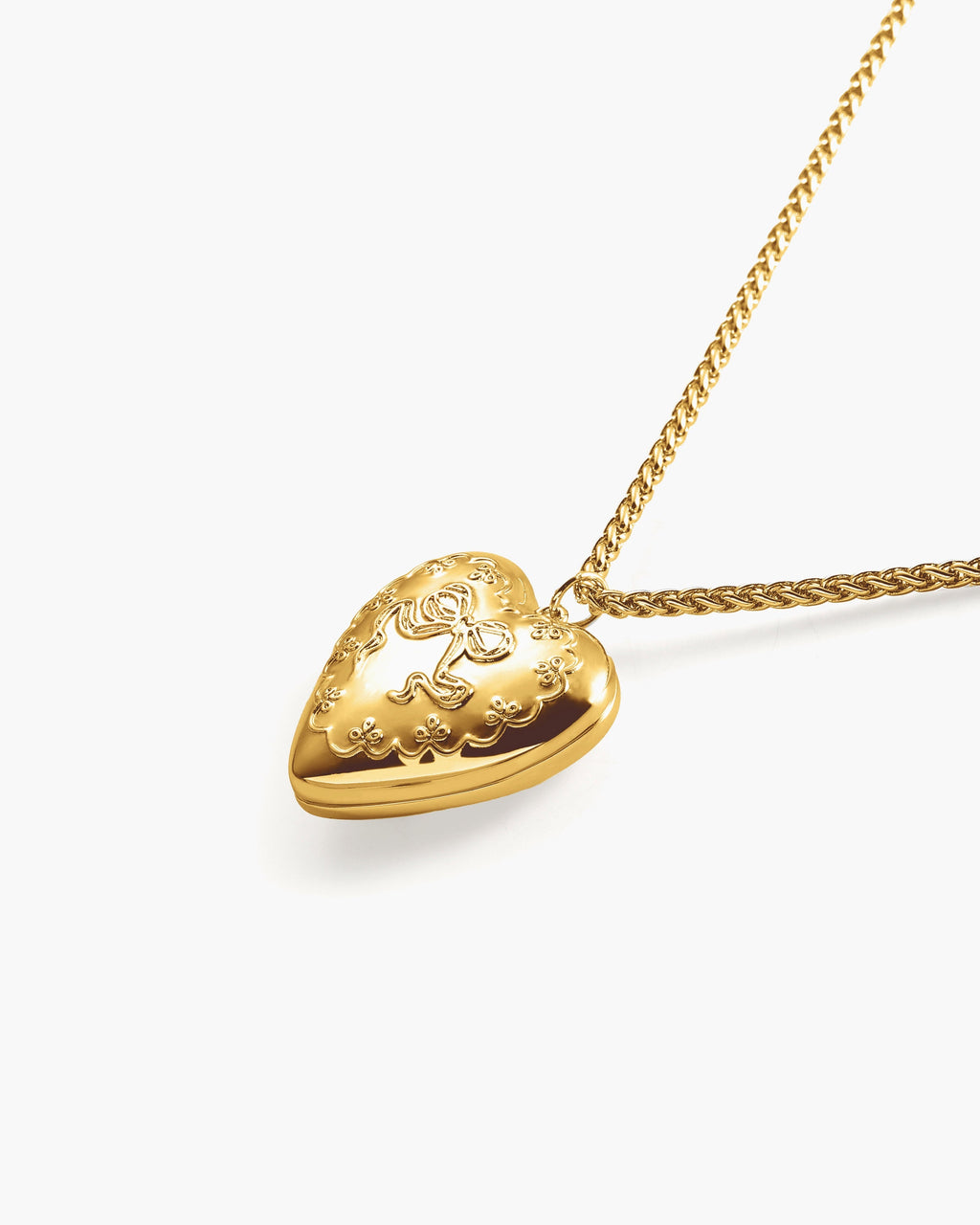 Tender Openable Locket Necklace in Gold en route jewellery
