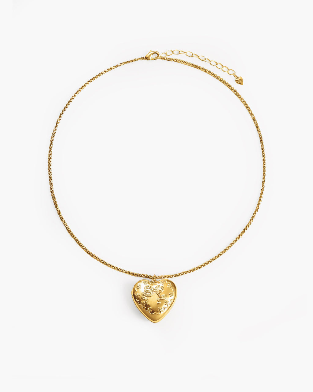 Tender Openable Locket Necklace in Gold en route jewellery