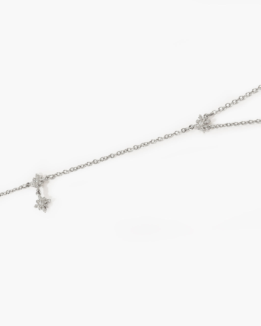 Twinkle Body Chain In Silver en route jewellery