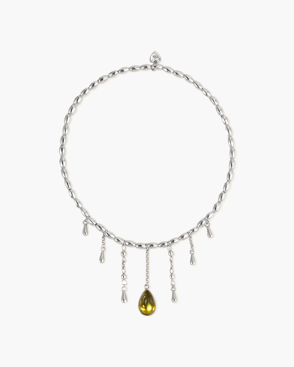 Waterdrop Arm Chain in Silver en route jewellery