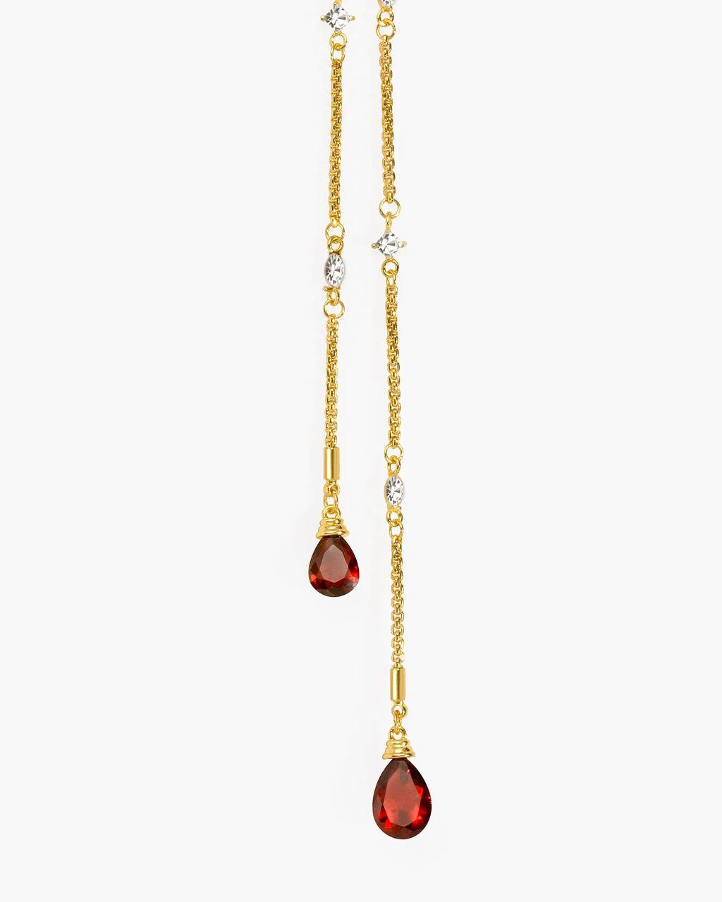 Inès Slider Lariat Necklace en route jewellery