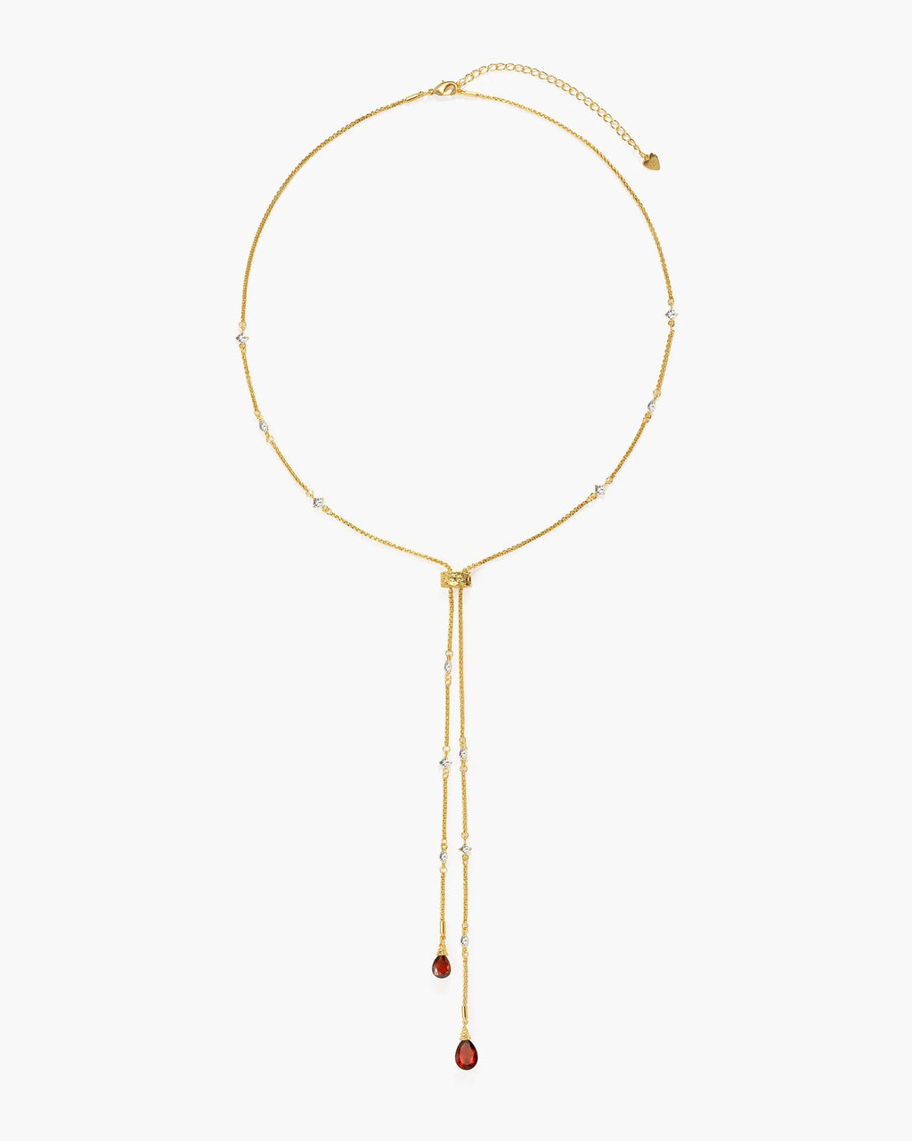 Inès Slider Lariat Necklace en route jewellery