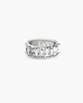 Silver Strass Me in Ring en route jewellery