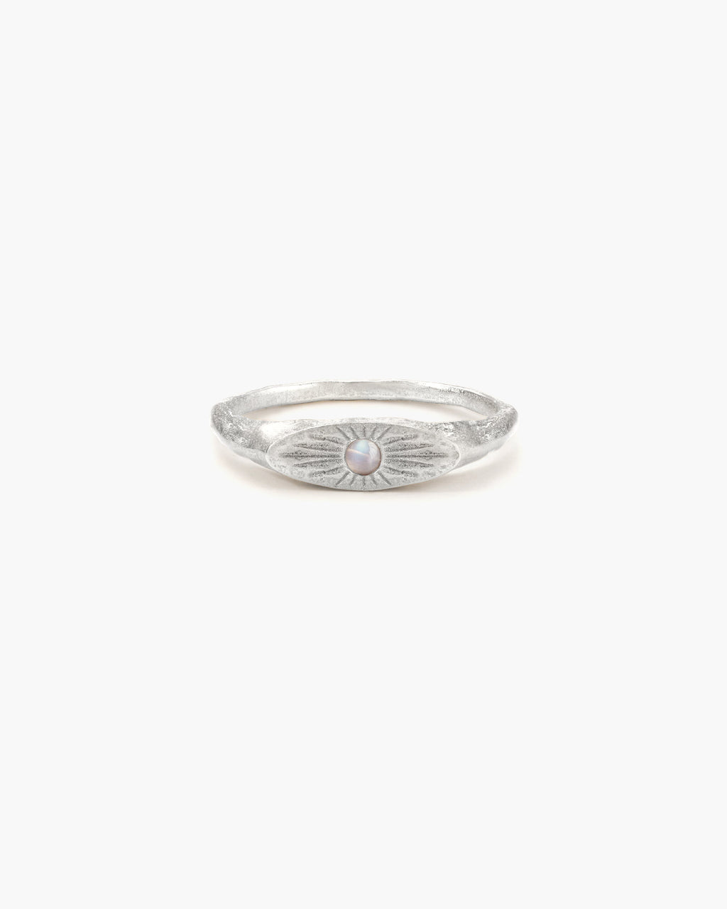 Astral Glow Ring in Silver en route jewellery