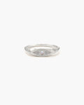 Astral Glow Ring in Silver en route jewellery