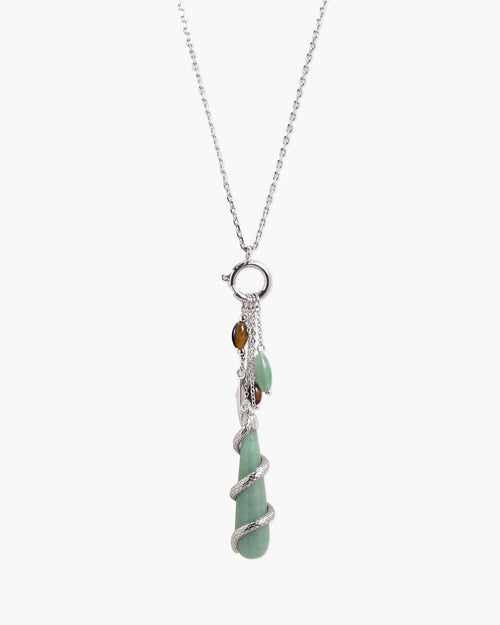 Ascent Detachable Charm Long Necklace en route jewellery