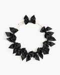 Black Bow Necklace