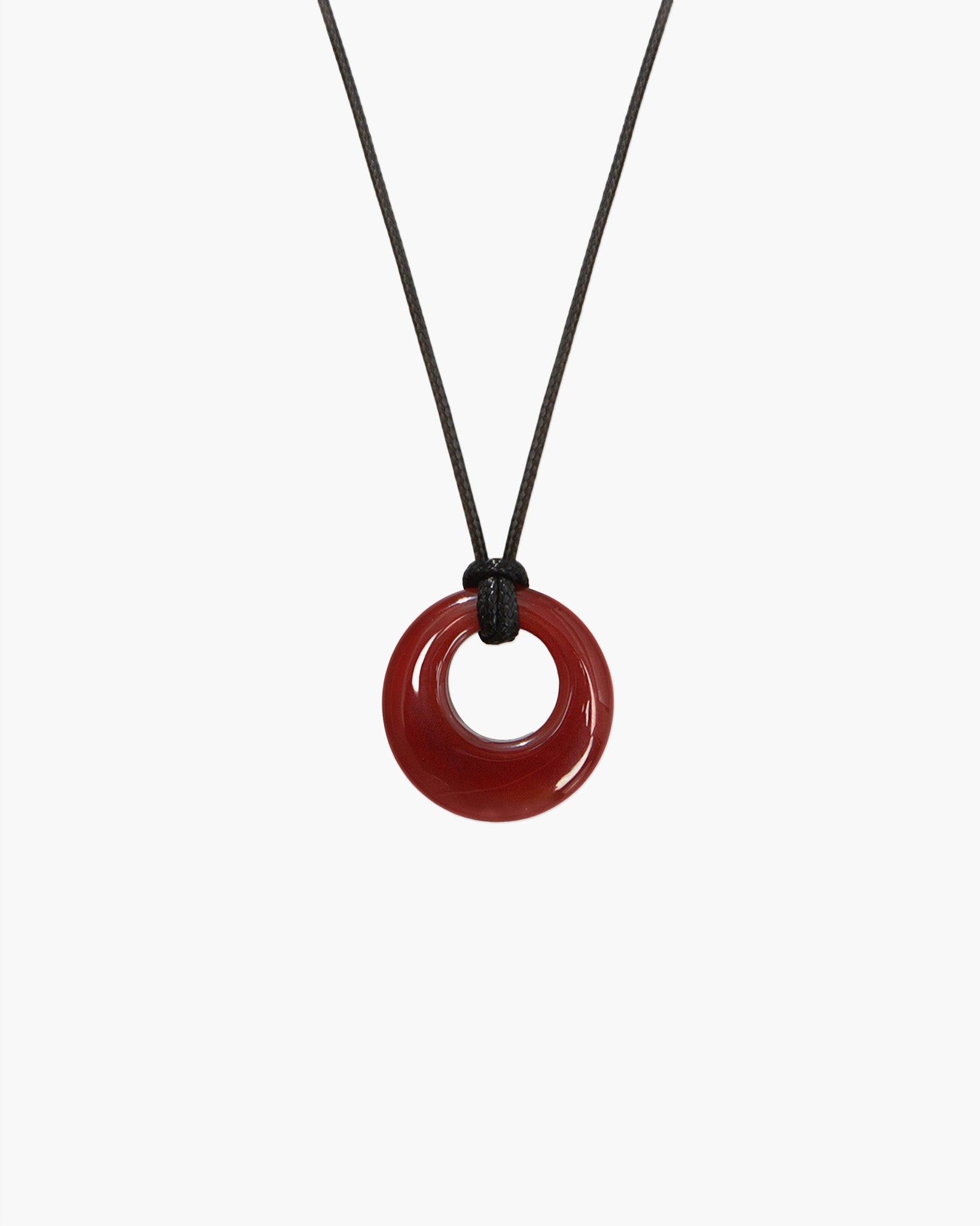 Green Aventurine Cord Necklace en route jewellery
