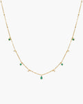 Elysee Necklace in Emerald Green