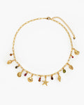 Coral Dancer Charm Necklace en route jewellery