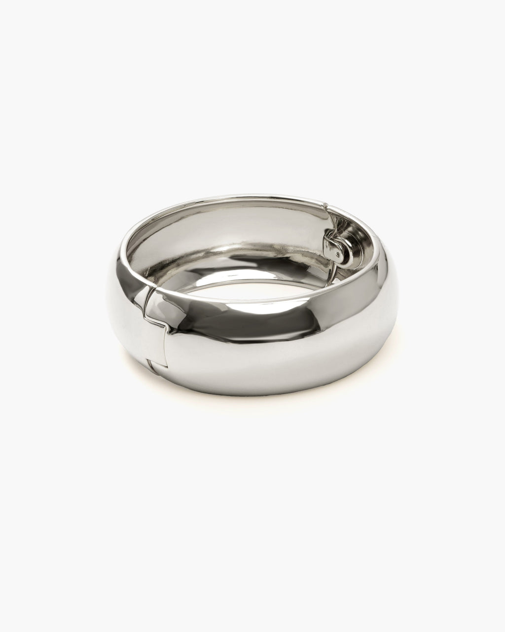 Silver Chunky Bangle en route jewellery