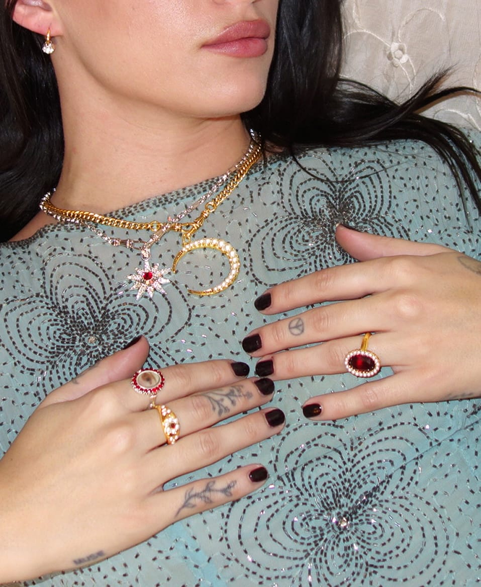 Lovers Eye Ring en route jewellery