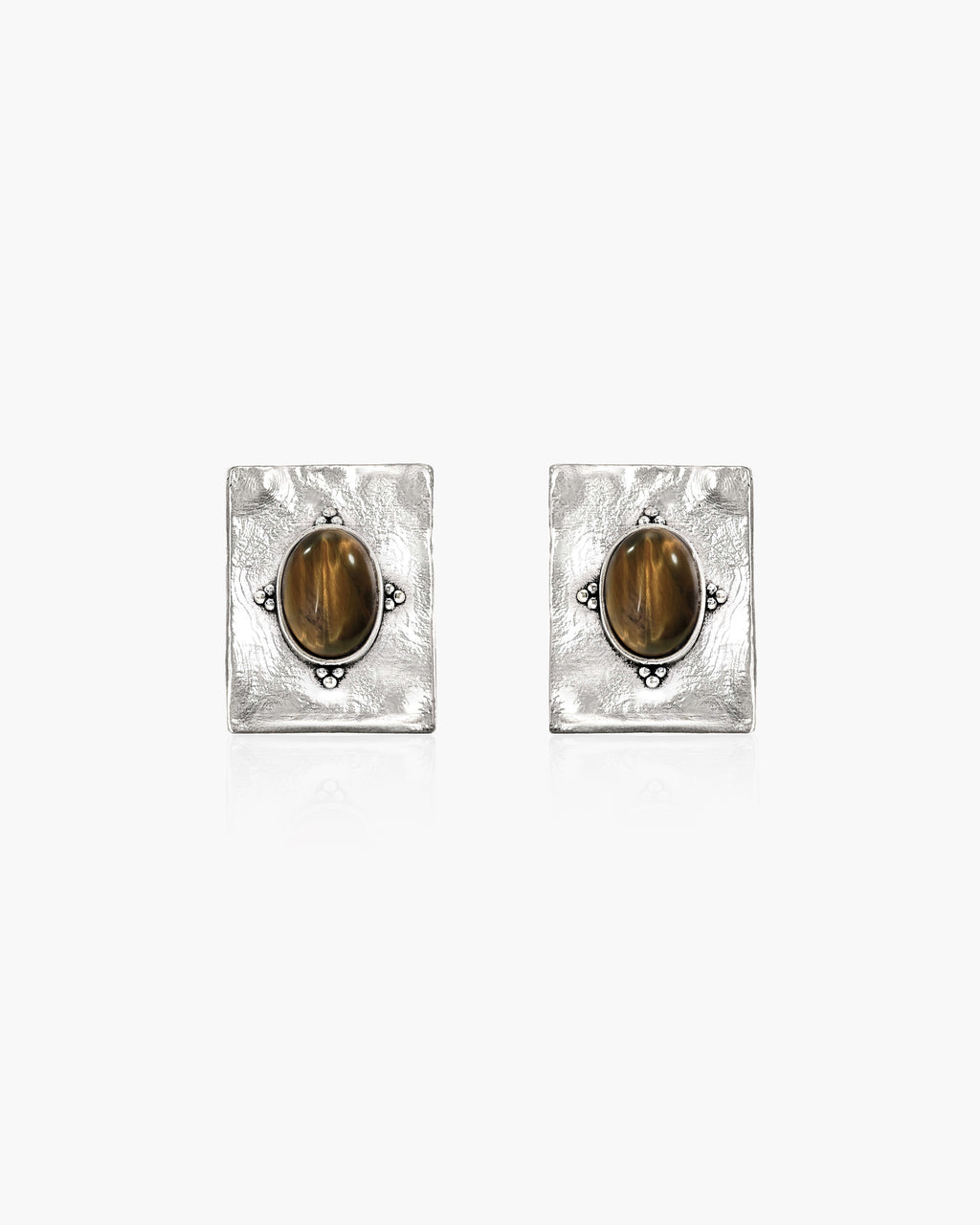 The Unspoken Amulet Earrings en route jewellery