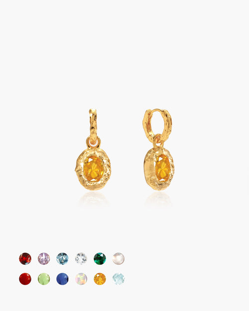 Birthstone Earrings en route jewellery