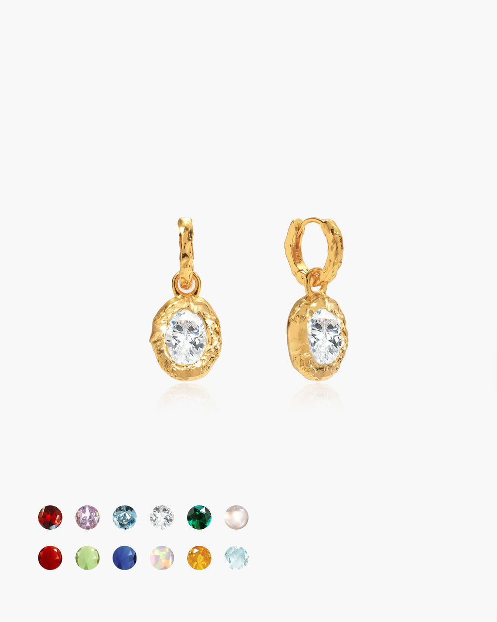 Birthstone Earrings en route jewellery